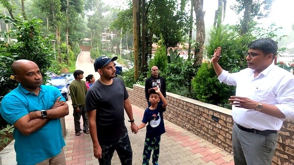 Nature Walk at Regenta Resort Sakleshpur