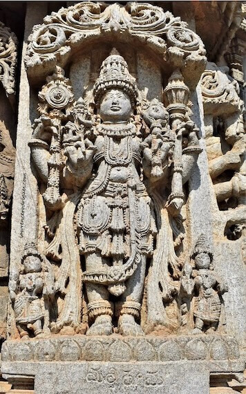 Sculptors Left Their Signatures Below Their Work of Art At Keshava Temple Of Somanathapura