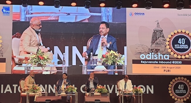 Shri Suman Billa leads the ‘Brand India’ conversation at the 40th IATO Annual Convention 2025