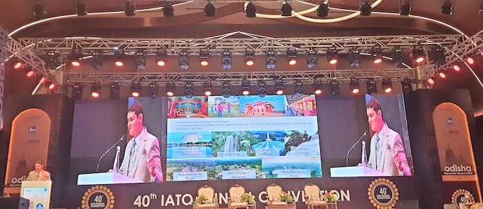 Chhattisgarh State presentation at the 40th IATO Annual Convention