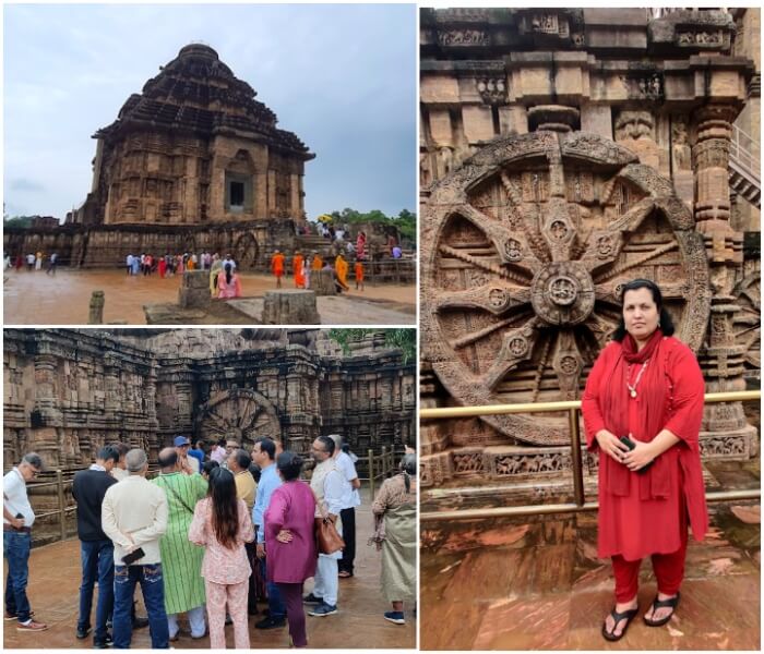 Konark Sun Temple Trip organized by IATO