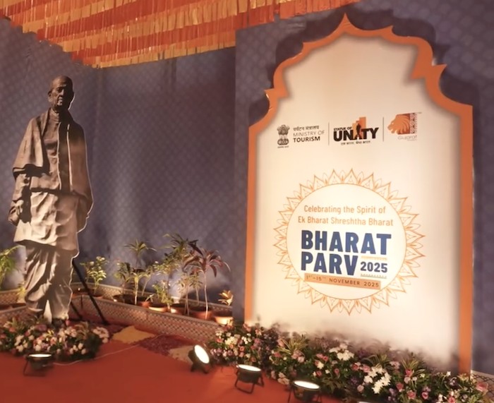 Spectacular Bharat Parv 2025 - Celebrating Unity In Diversity Bharat Parv 2025 - Sardar Patel