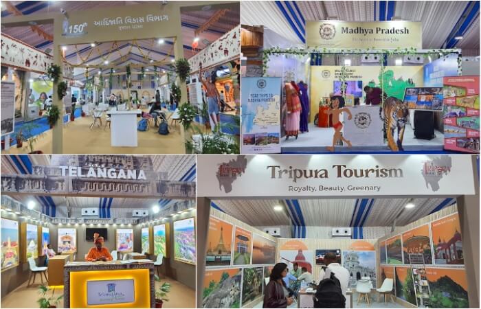 Spectacular Bharat Parv 2025 - Celebrating Unity In Diversity State Pavilions At Bharat Parv 2025 Ekta Nagar