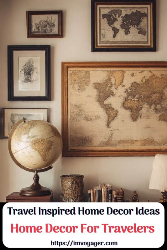Vibrant Travel Inspired Home Decor Ideas - 80+ Ideas Travel Inspired Home Decor Ideas