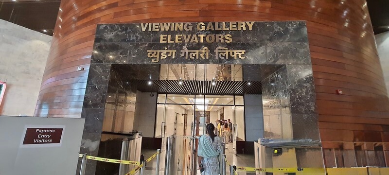 Guide To 182m Statue of Unity - World's Tallest Statue SOU - high speed elevators