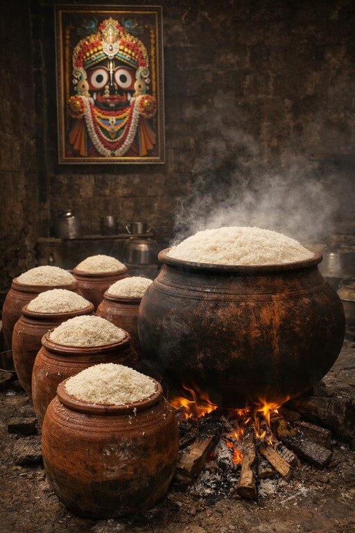 Legendary Jagannath Puri Temple Prasad | Karma Bai Khichdi Bai Handi