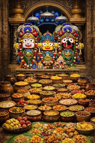 Legendary Jagannath Puri Temple Prasad | Karma Bai Khichdi Sacred 56 Bhog Offerings of Lord Jagannath