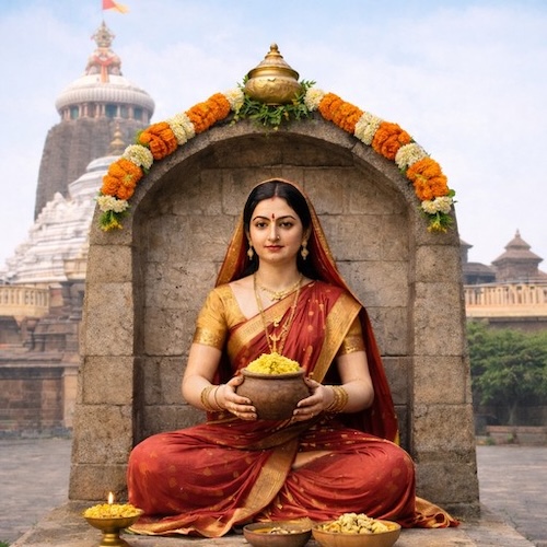Legendary Jagannath Puri Temple Prasad | Karma Bai Khichdi Karma Bai Temple Puri