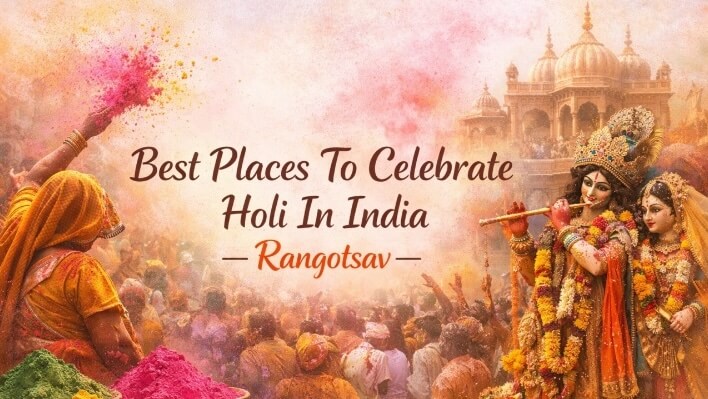 15 Best Places To Celebrate Holi In India | Rangotsav Best Places To Celebrate Holi In India | Rangotsav