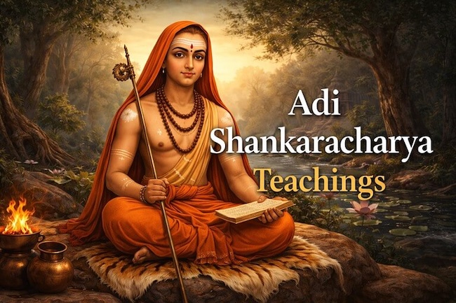 Adi Shankaracharya Teachings | 150 Best Quotes Hindi/English Adi Shankaracharya Teachings