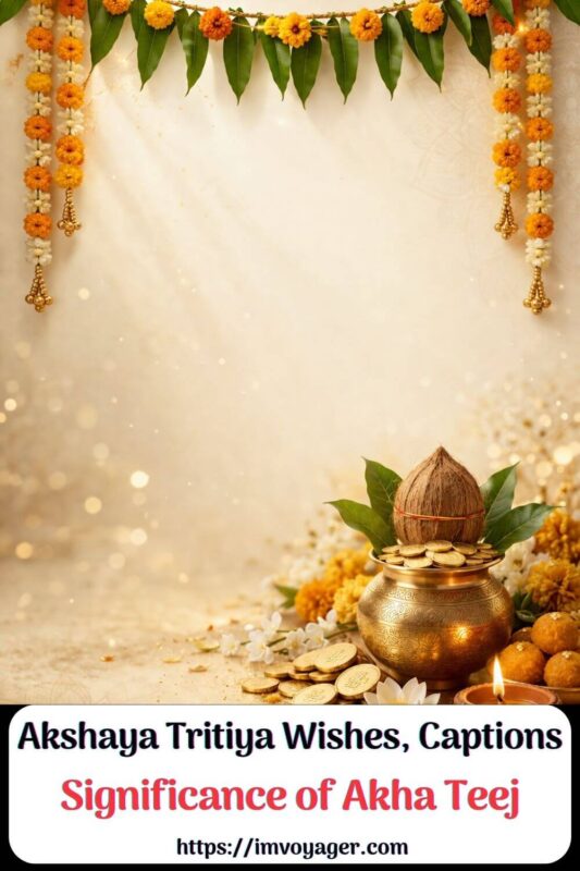 250 Best Akshaya Tritiya Wishes, Captions | Why Akha Teej? Akshaya Tritiya Wishes, Captions