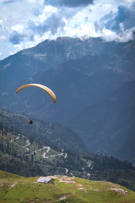 Thrilling Paragliding In Bir Billing - Himalayan Skies Bir Billing Paragliding Height