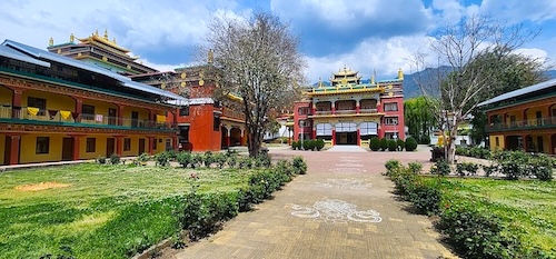 Thrilling Paragliding In Bir Billing - Himalayan Skies Chokling Monastery Bir