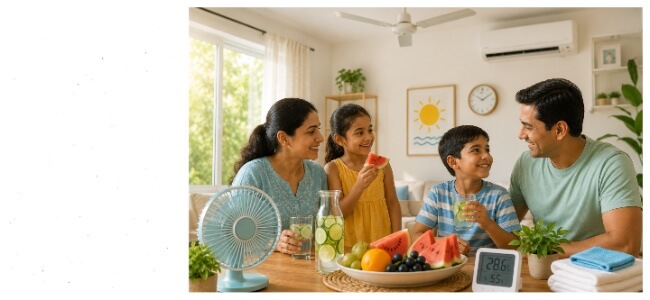 Couple Travel Content Creators From India Heatwave Safety Tips to Avoid Indoor Summer Mistakes