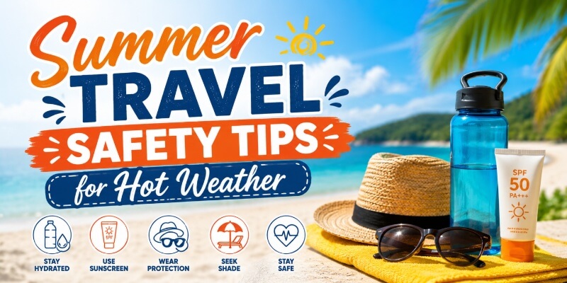 10 Essential Summer Travel Safety Tips for Hot Weather Essential Summer Travel Safety Tips for Hot Weather