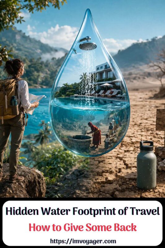 The Hidden Water Footprint of Travel | 8 Smart Tips To Give Back Hidden Water Footprint of Travel
