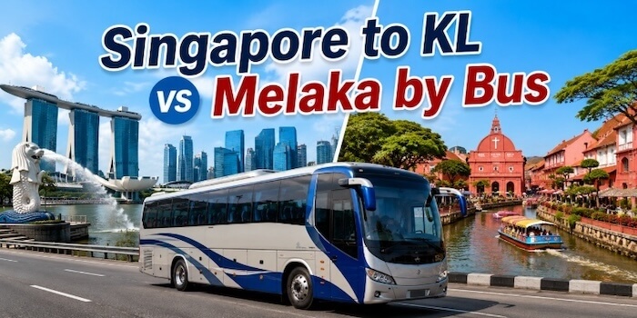 Singapore To KL vs Melaka By Bus - A Perfect Guide Singapore to KL vs Melaka by Bus - A Perfect Guide