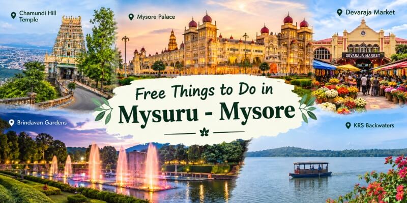 10 Best Free Things to Do in Mysuru | Amazing Mysore Free Things to Do in Mysuru