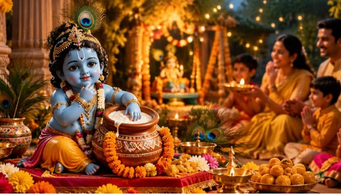 Krishna Janmashtami | Gokulashtami | Krishna Janmashtami Celebrations