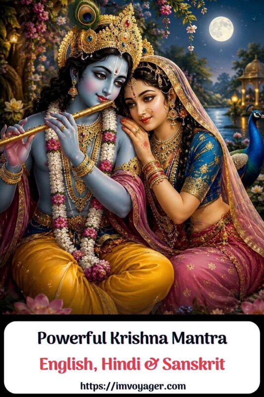 219 Powerful Krishna Mantra In English, Hindi & Sanskrit Powerful Krishna Mantra In English, Hindi & Sanskrit