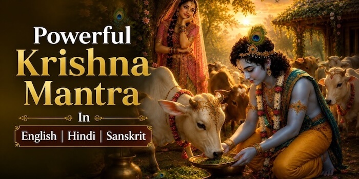 219 Powerful Krishna Mantra In English, Hindi & Sanskrit Powerful Krishna Mantra In English, Hindi & Sanskrit